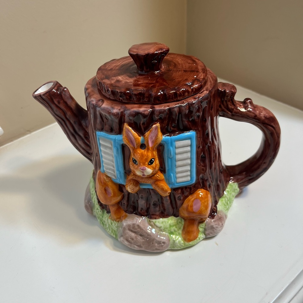 1990 Milton Wu 3 D Bunny Teapot